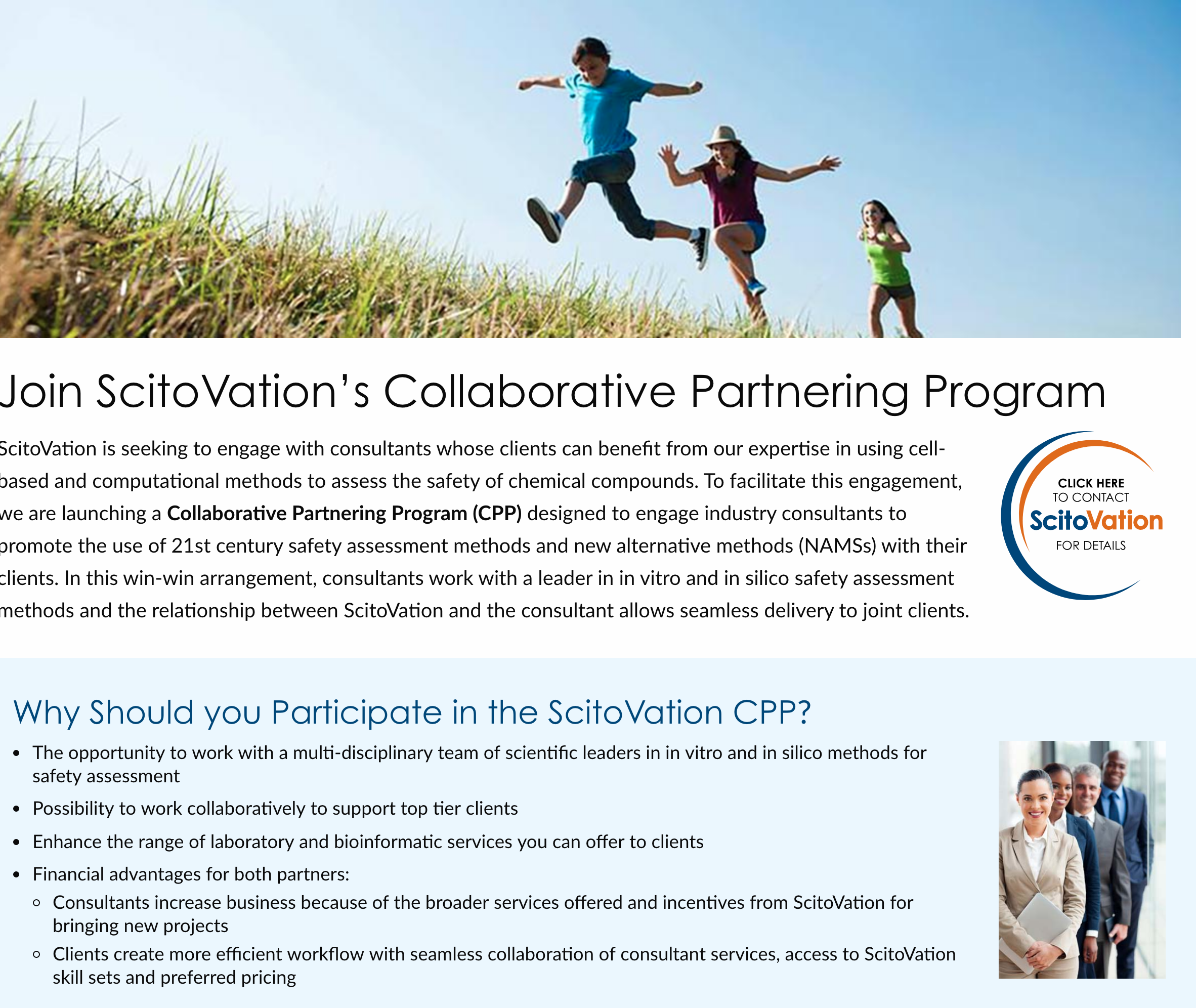 Featured image for “ScitoVation launches a new partnering program”